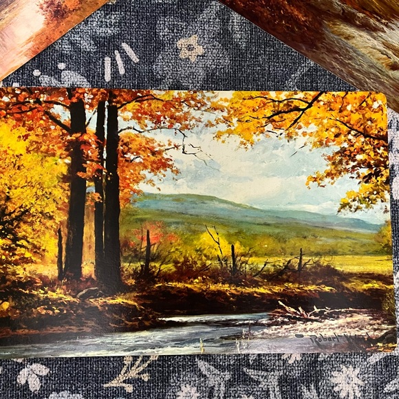 Set of 3 autumn Robert Wood placemats - Picture 2 of 8